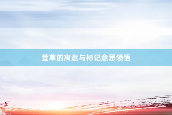 萱草的寓意与标记意思领悟